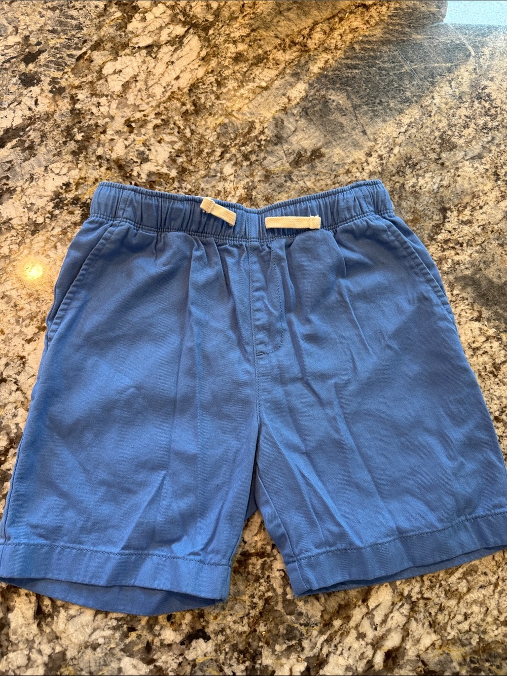 Crew Cuts Blue Cotton Drawstring Shorts
